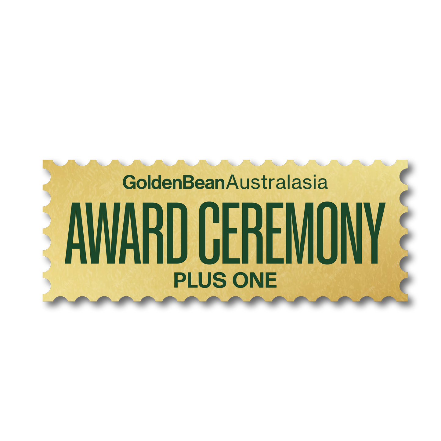 Attendance Ticket Golden Bean Australasia 2025