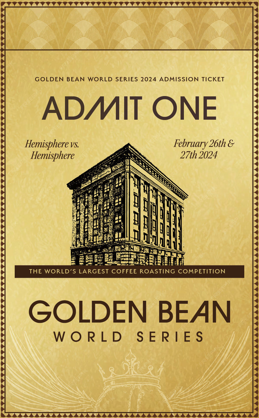 World Series Attendance Ticket Golden Bean Australasia